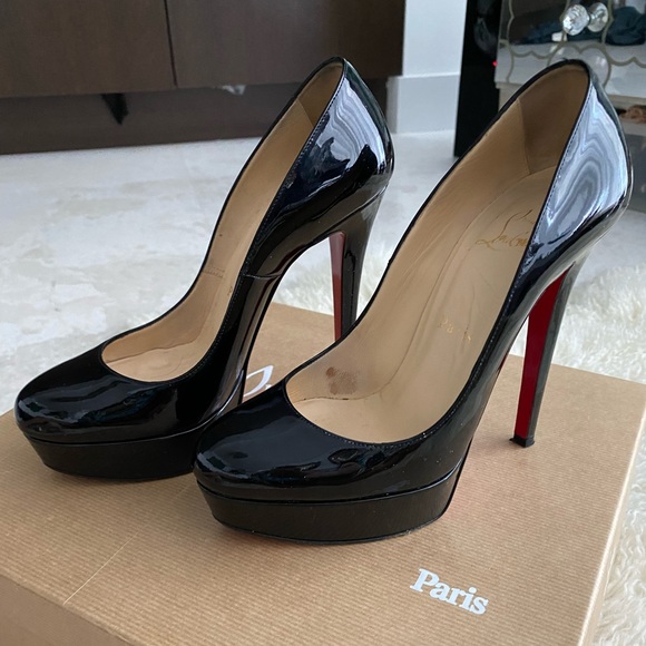 Bianca patent Christian Louboutins heels 7 price to sell ! - Picture 9 of 11
